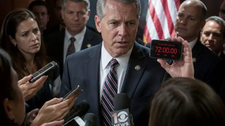 Sen. Thom Tillis' Whoop‑ass Countdown Fuels GOP Meltdown