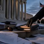 Trump asks Supreme Court to revive Clinton Russia suit, wipe sanctions