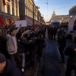 Dozens Detained as Communist Rally Erupts in Anti‑Putin Chants